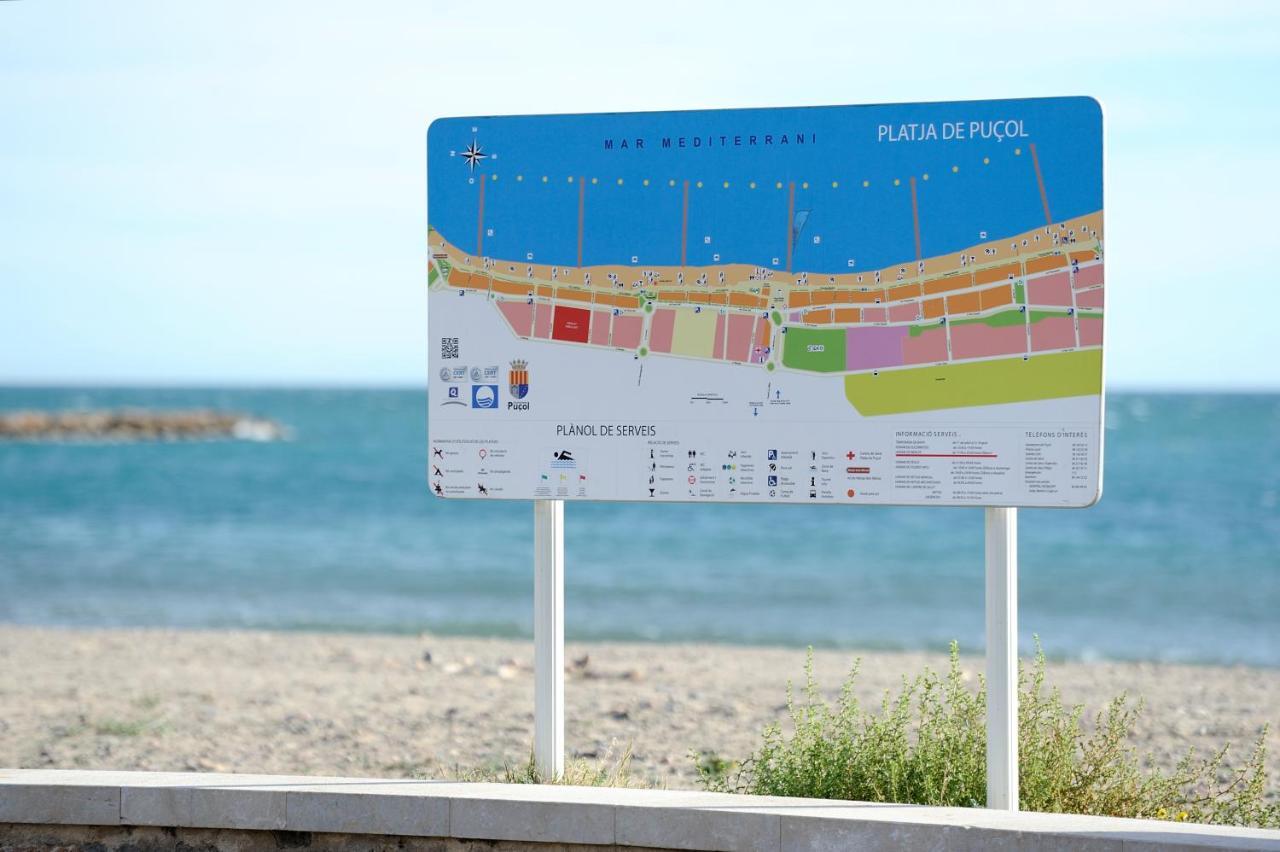 Apartamento Amplio. Vistas A La Playa 普索尔 外观 照片